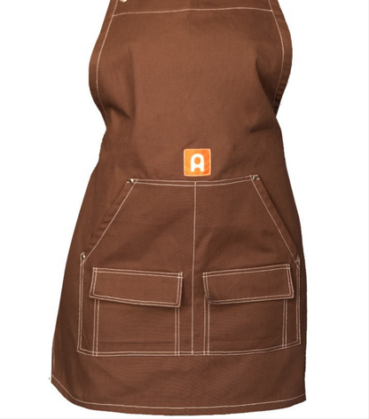 Terracotta Brown Apron